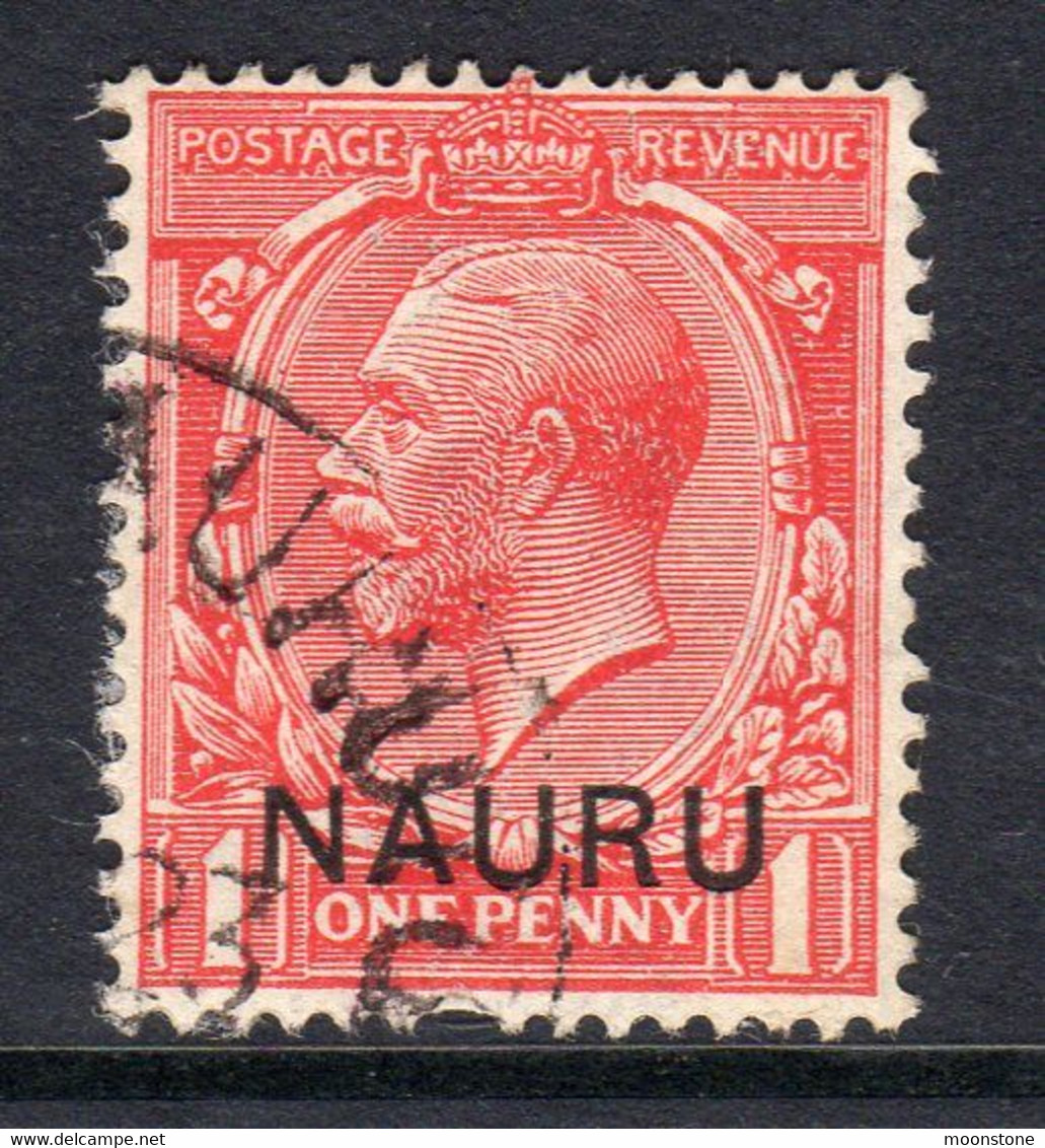 Nauru 1916 Overprint 12½mm On GB GV 1d Definitive, Used, SG 2 (BP) - Nauru