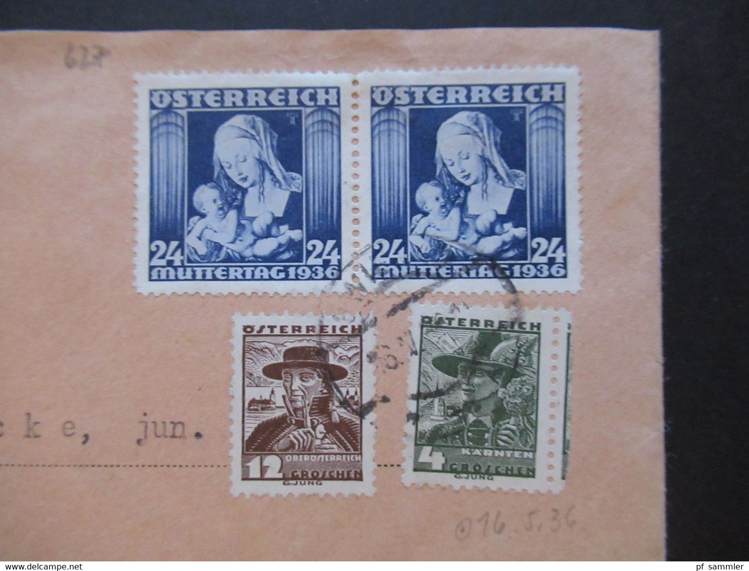 Österreich 1936 Einschreiben Wien 40 Joh. Fellerer Nach Epe In Westfalen Zensurstreifen Devisenüberwachung Geöffnet - Lettres & Documents