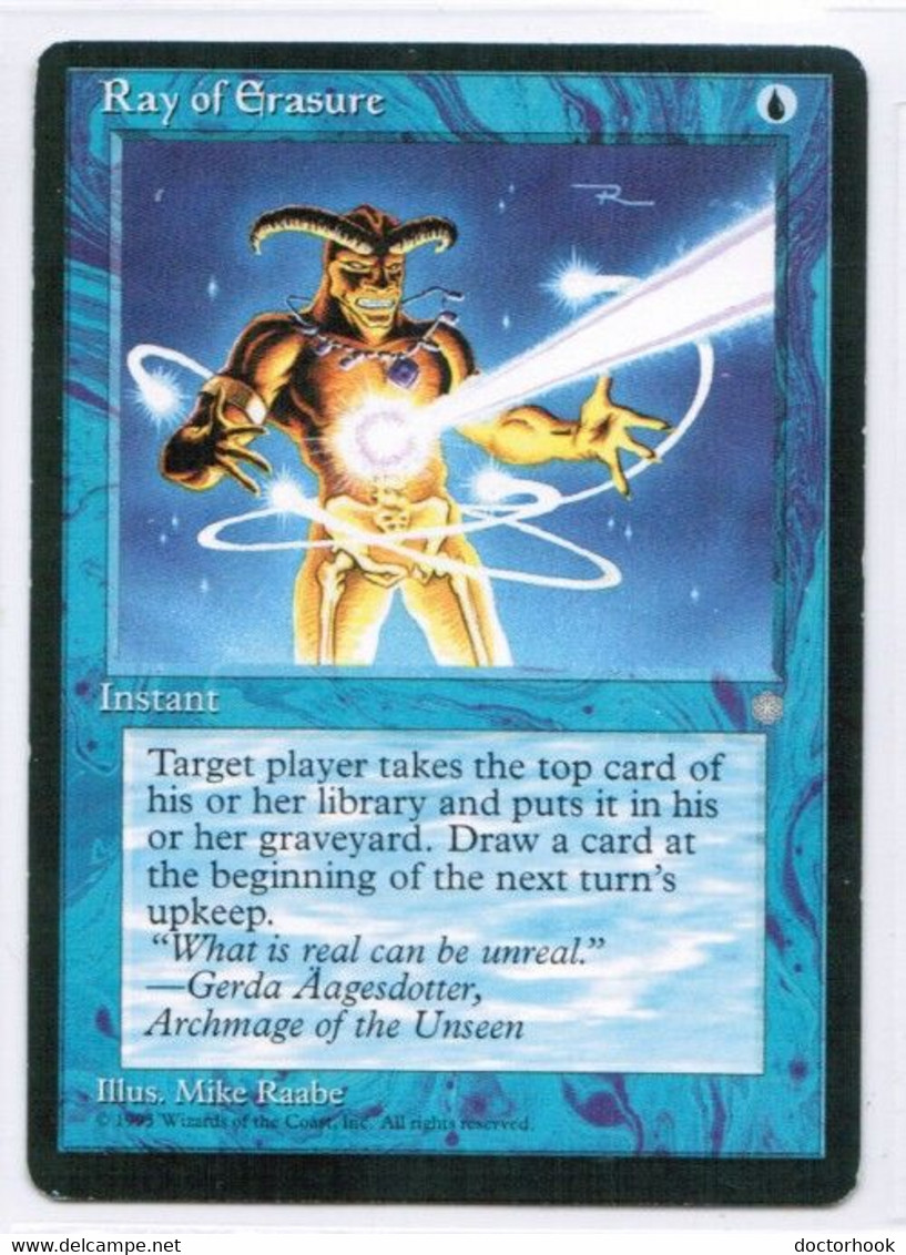 MAGIC The GATHERING  "Ray Of Erasure"---ICE AGE (MTG--114-1) - Other & Unclassified