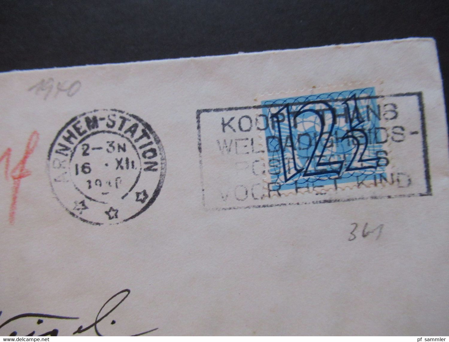 Niederlande 1940 OKW Zensurbeleg Zensurstreifen Geöffnet Stempel Arnhem Station Mehrfachzensur - Briefe U. Dokumente