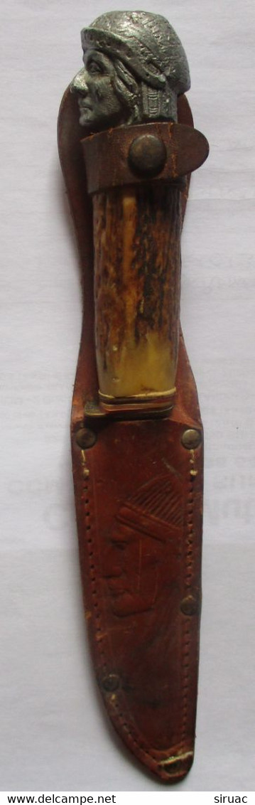 ANCIEN COUTEAU DE CHASSE SOLINGEN ORIGINE - Armi Bianche