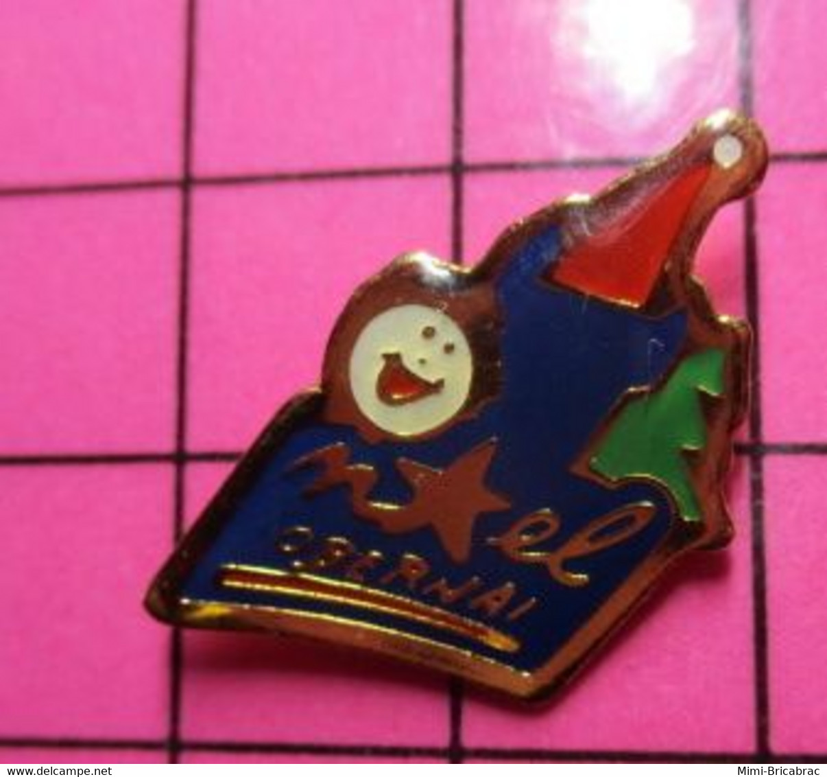 412b Pin's Pins / Beau Et Rare / THEME : NOEL / OBERNAI - Natale