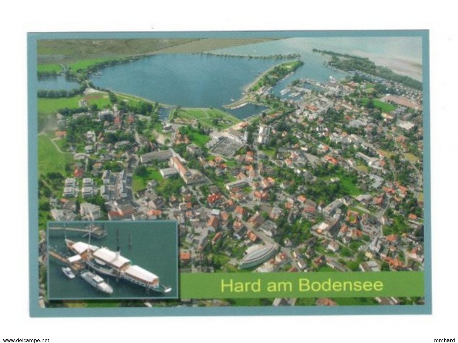 AK Hard Am Bodensee Flugaufnahme Vorarlberg - Hard
