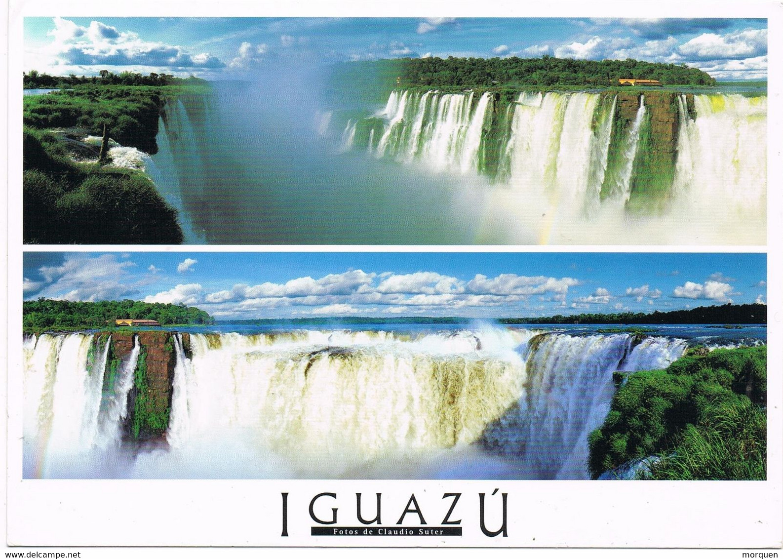 42196. Postal Aerea  IGUAZU (Argentina) 2012. Cataratas Iguazu - Lettres & Documents