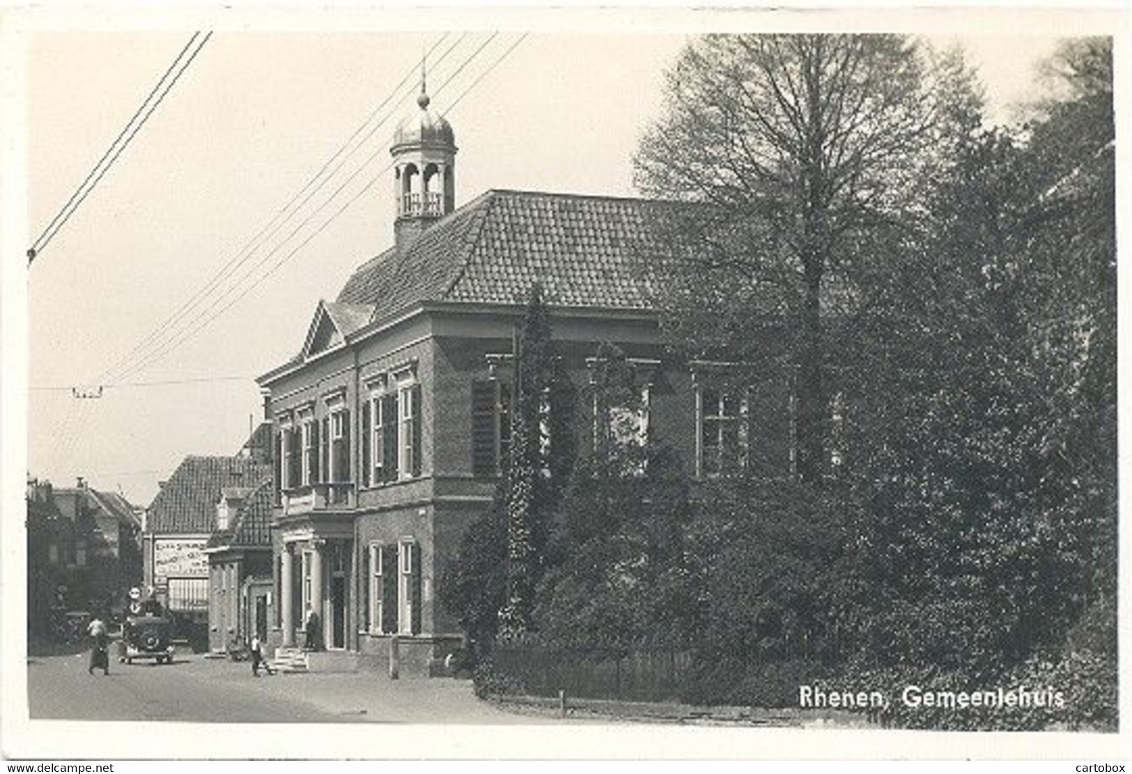 Rhenen, Gemeentehuis  (type Fotokaart) - Rhenen