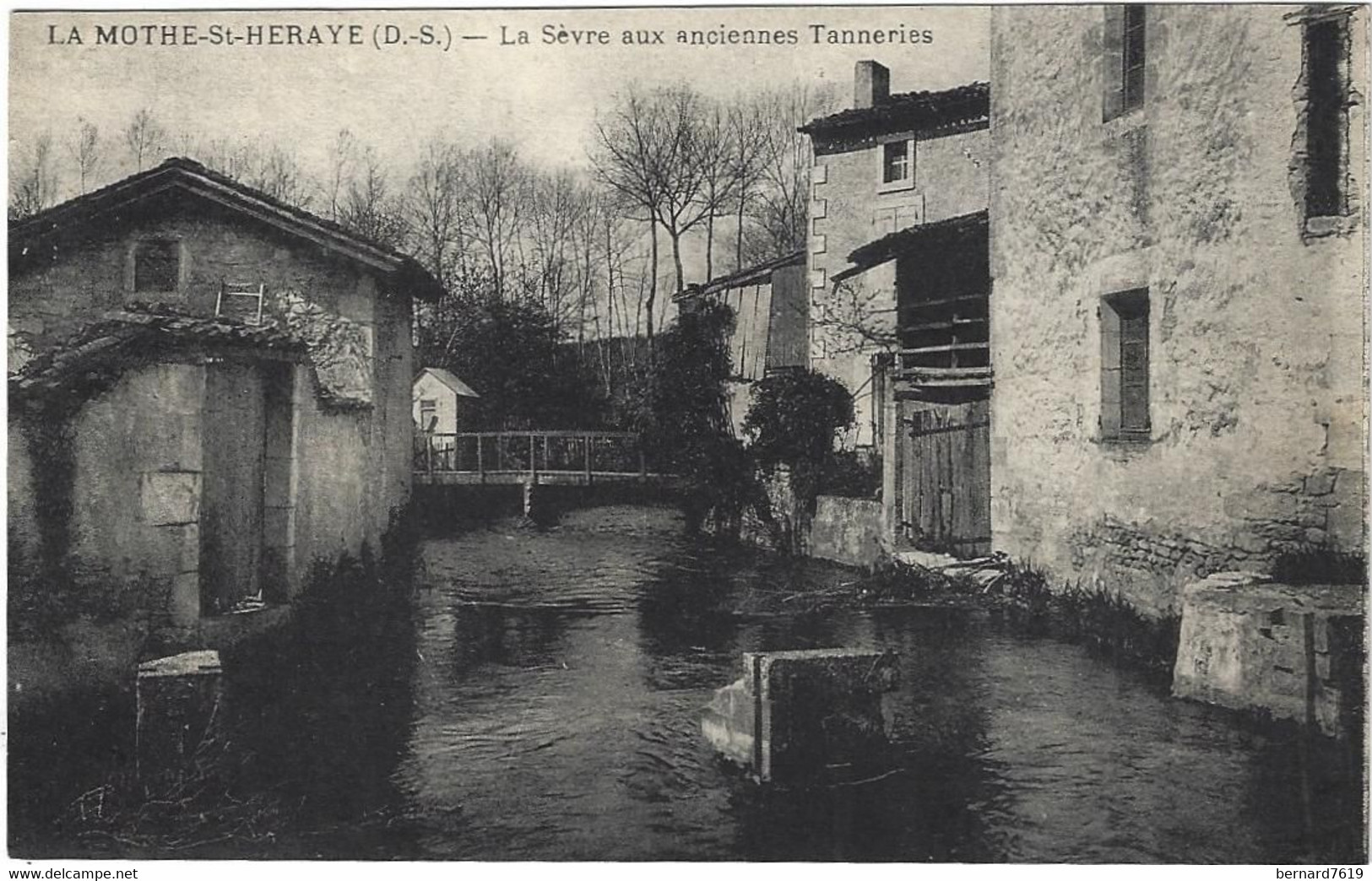 79    La Motte Saint Heray  -    La Sevre Aux Anciennes Tanneries - La Mothe Saint Heray