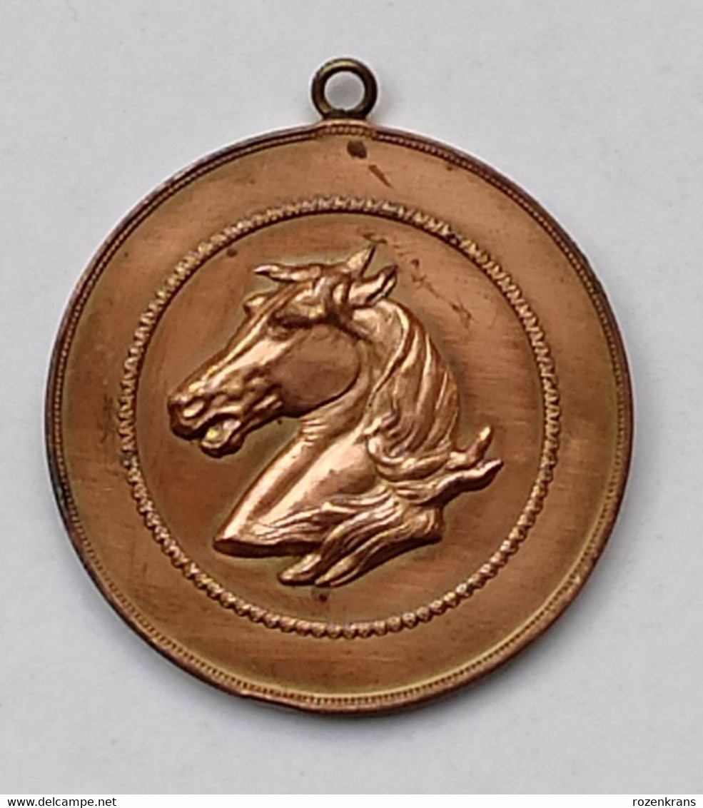 Ancienne Medaille Old Medal 1913 Paardenprijskamp Comice Nazareth Oost-Vlaanderen Jaarmarkt Paard Cheval Horse Pferd - Sonstige & Ohne Zuordnung