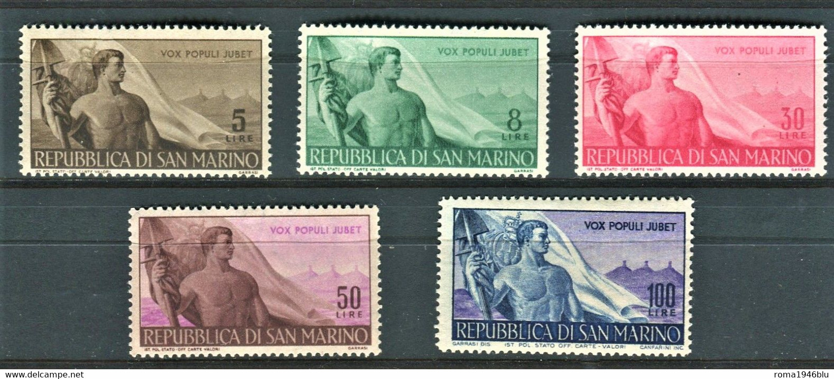 SAN MARINO 1948 LAVORO ** MNH - Nuovi