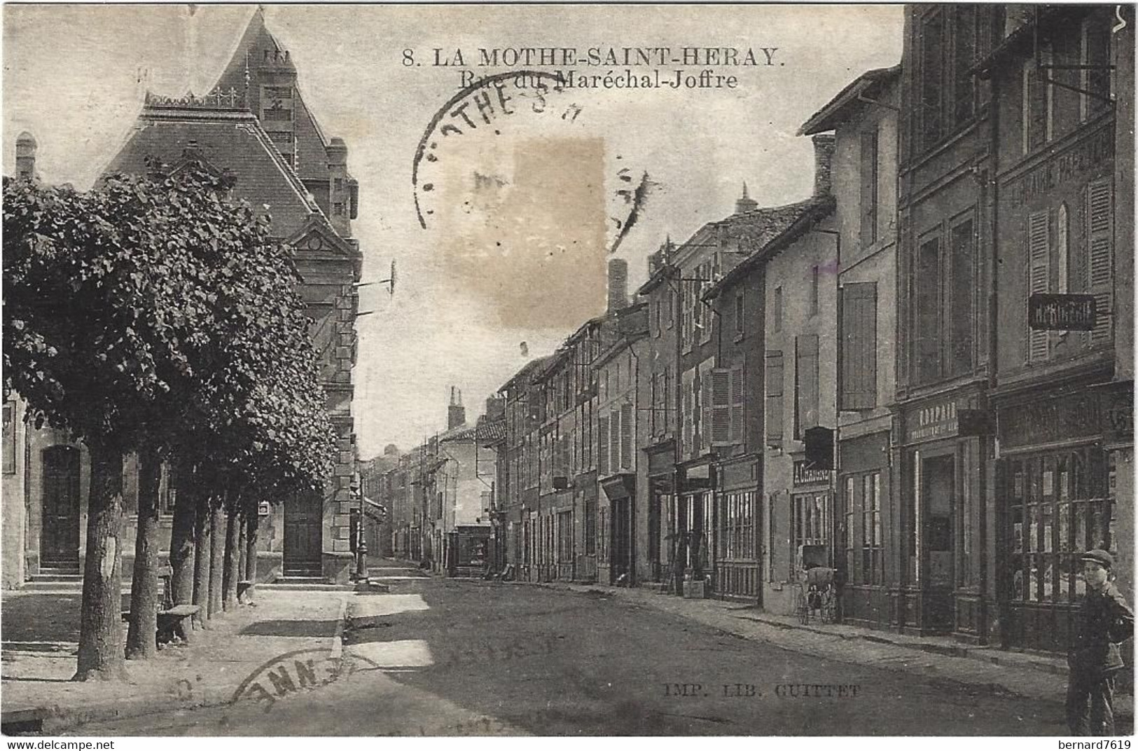 79    La Motte Saint Heray  --    Rue Du Marechal Joffre - La Mothe Saint Heray