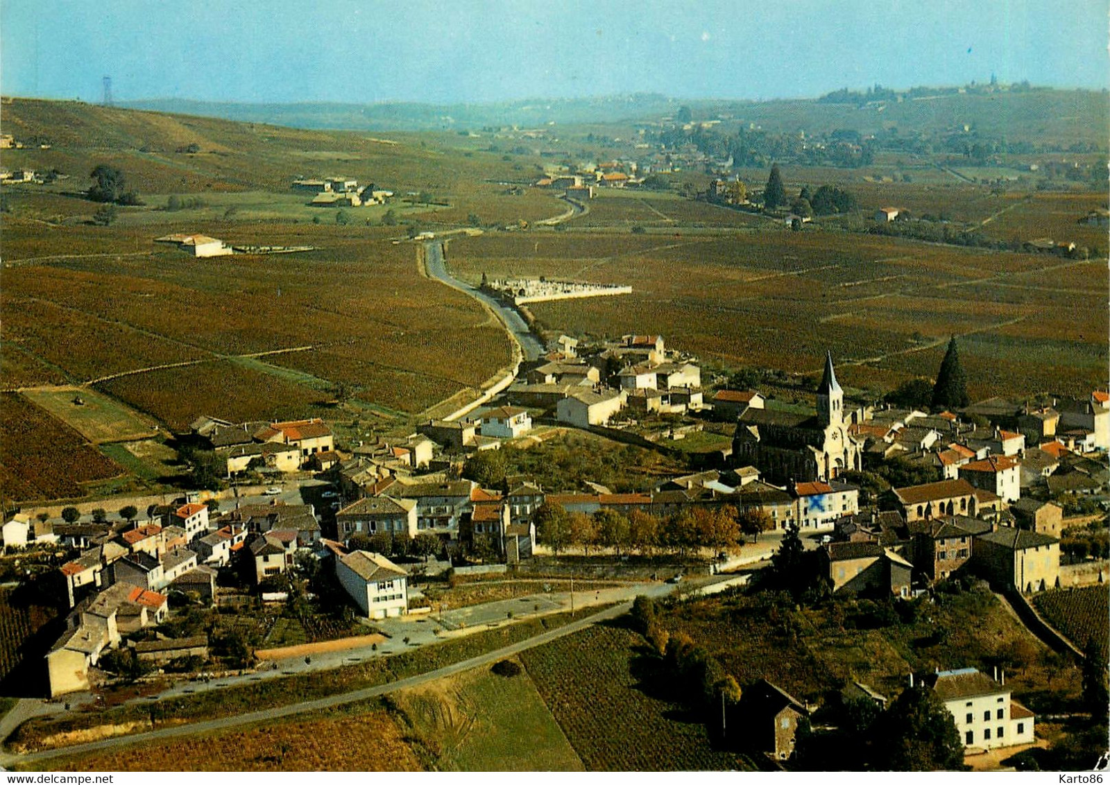 Juliénas * Vue Générale Du Village - Julienas