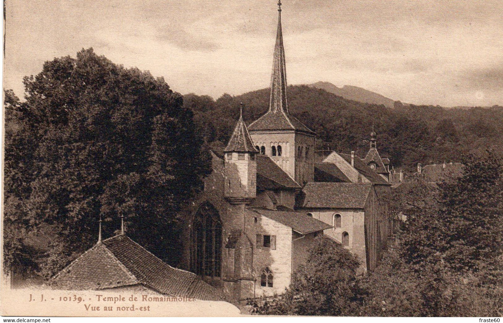 Temple De Romainmôtier - Vue Au Nord-est - Romainmôtier-Envy