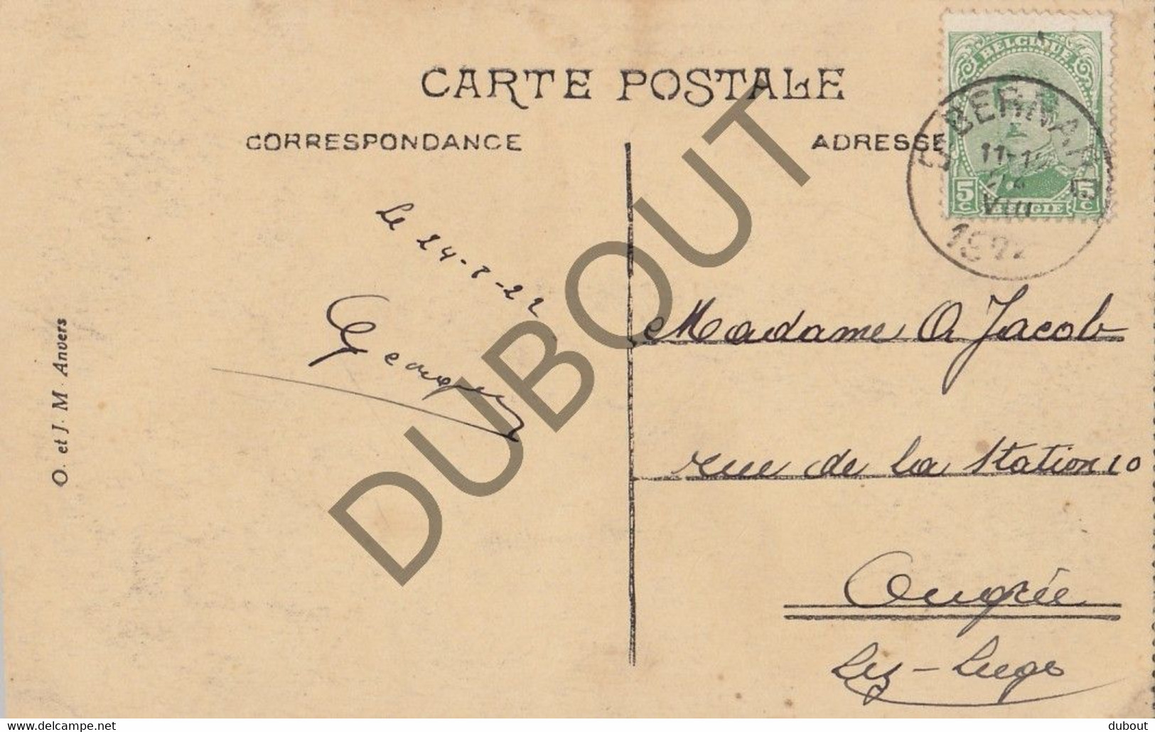 Postkaart/Carte Postale HEMIKSEM Dépot St Bernard (C1182) - Hemiksem