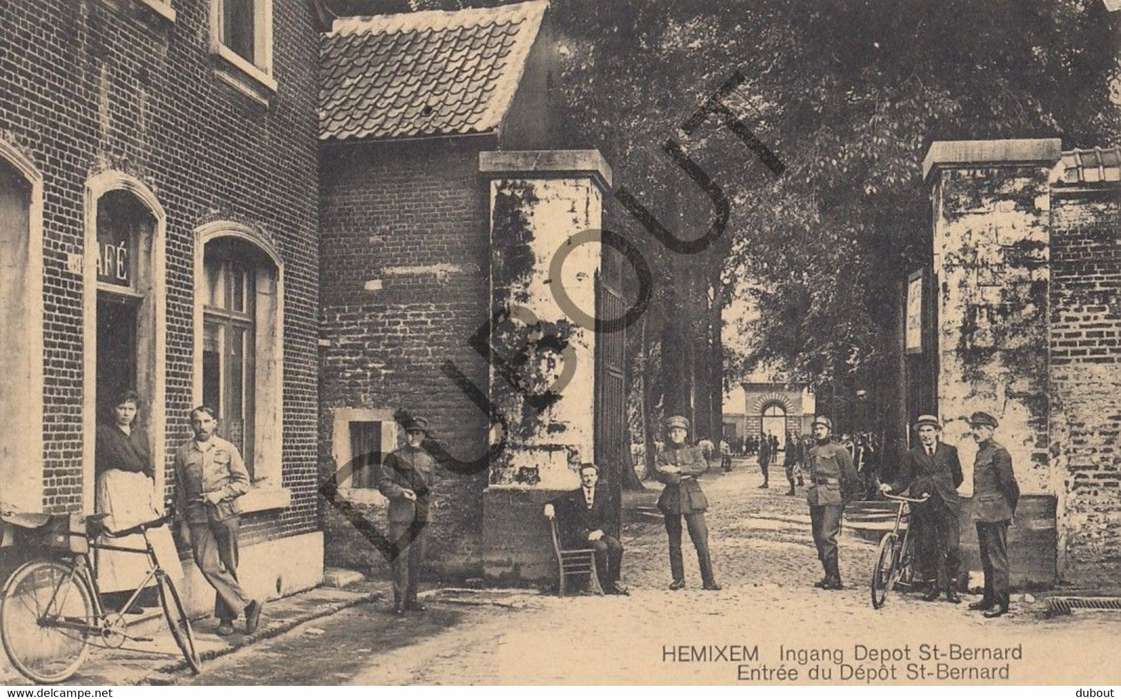Postkaart/Carte Postale HEMIKSEM Ingang Dépot St Bernard (C1221) - Hemiksem