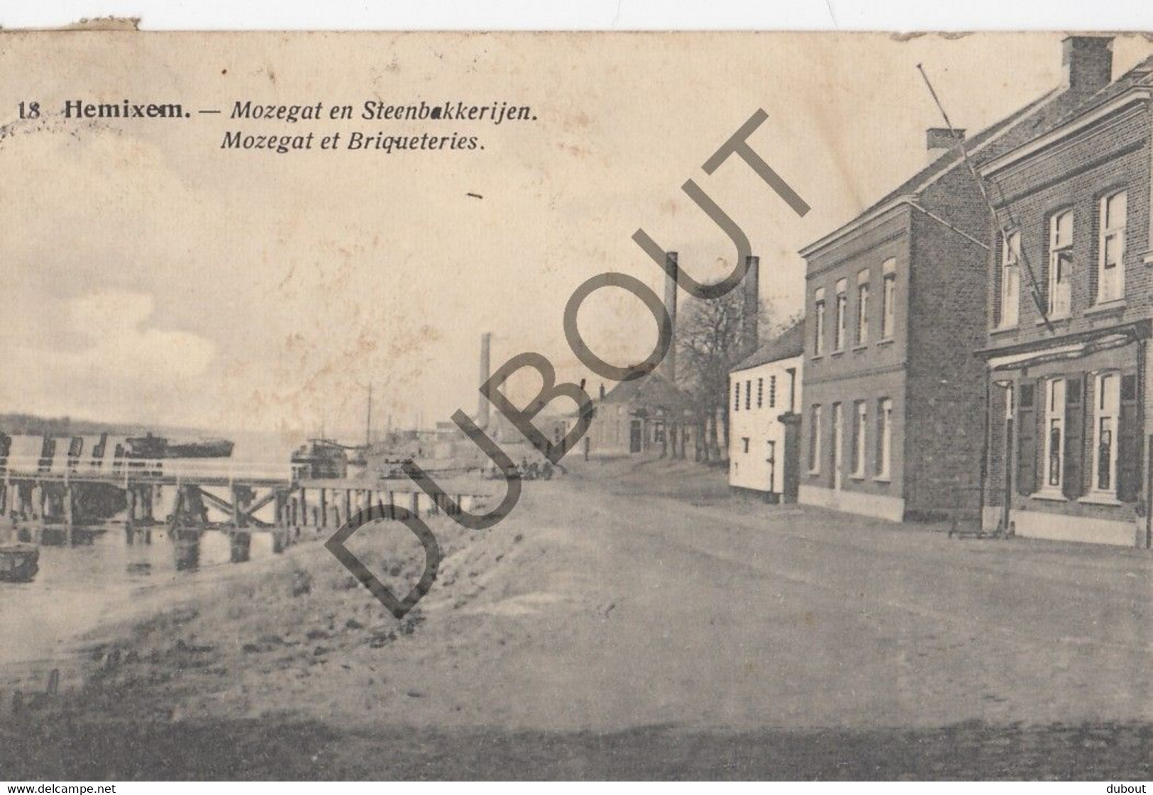 Postkaart/Carte Postale HEMIKSEM - Mozegat En Steenbakkerijen (C1232) - Hemiksem