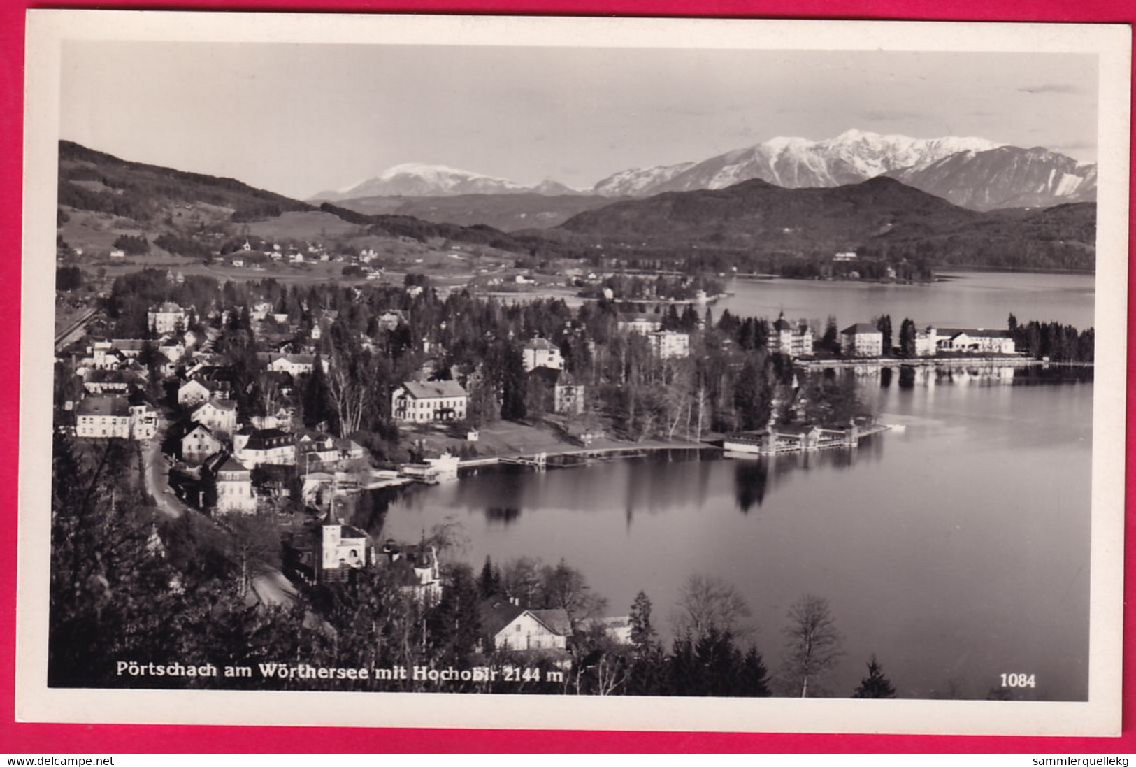 AK: Pörtschach Am Wörthersee, Gelaufen 31. 7. 1950 (Nr. 5023) - Pörtschach