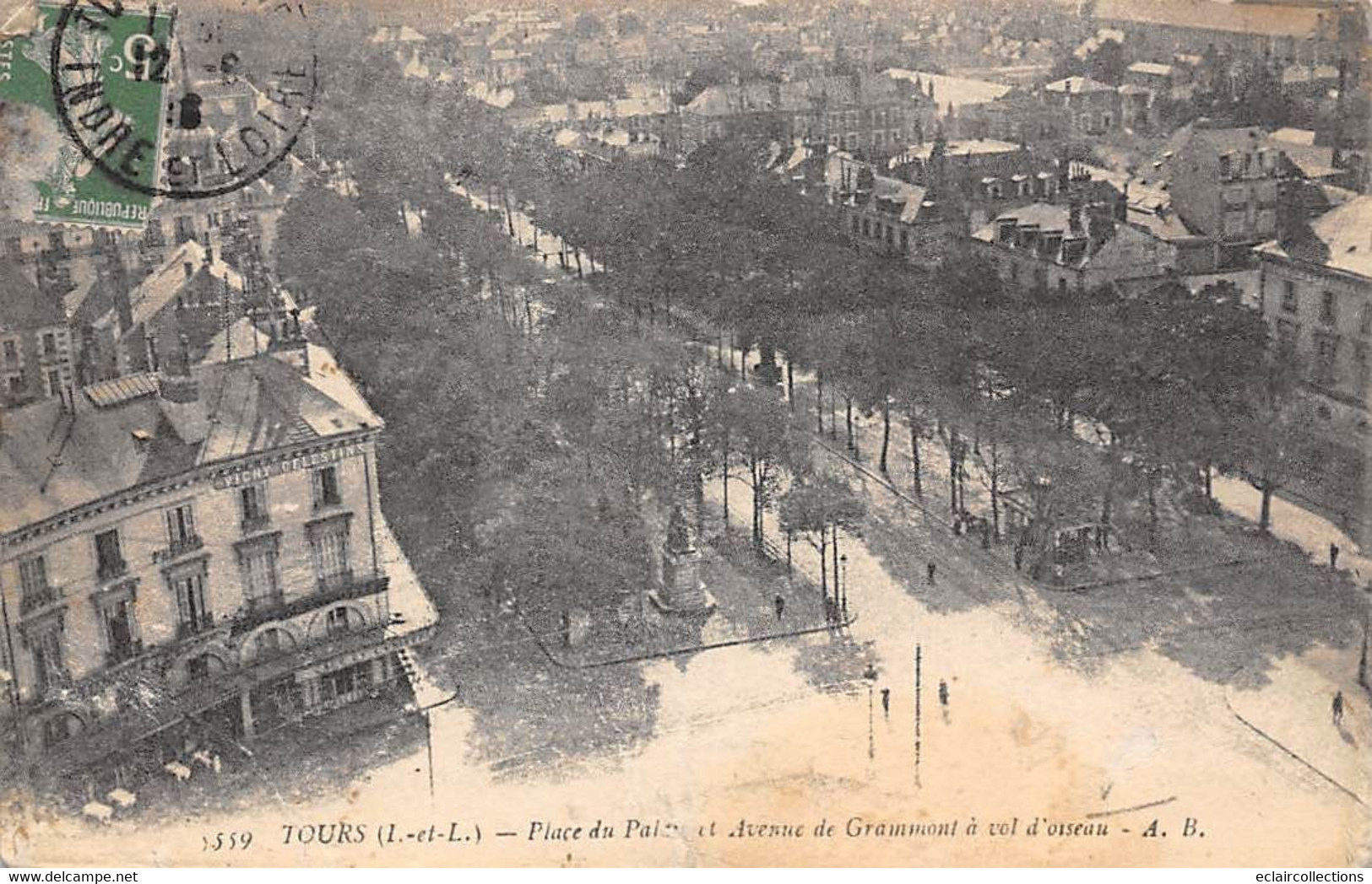 Tours       37             Avenue De Grammont Et/ou Rue Nationale    N°   AB 559    (voir Scan) - Tours