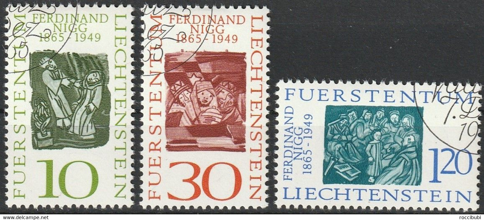 Mi. 455/457 O - Used Stamps