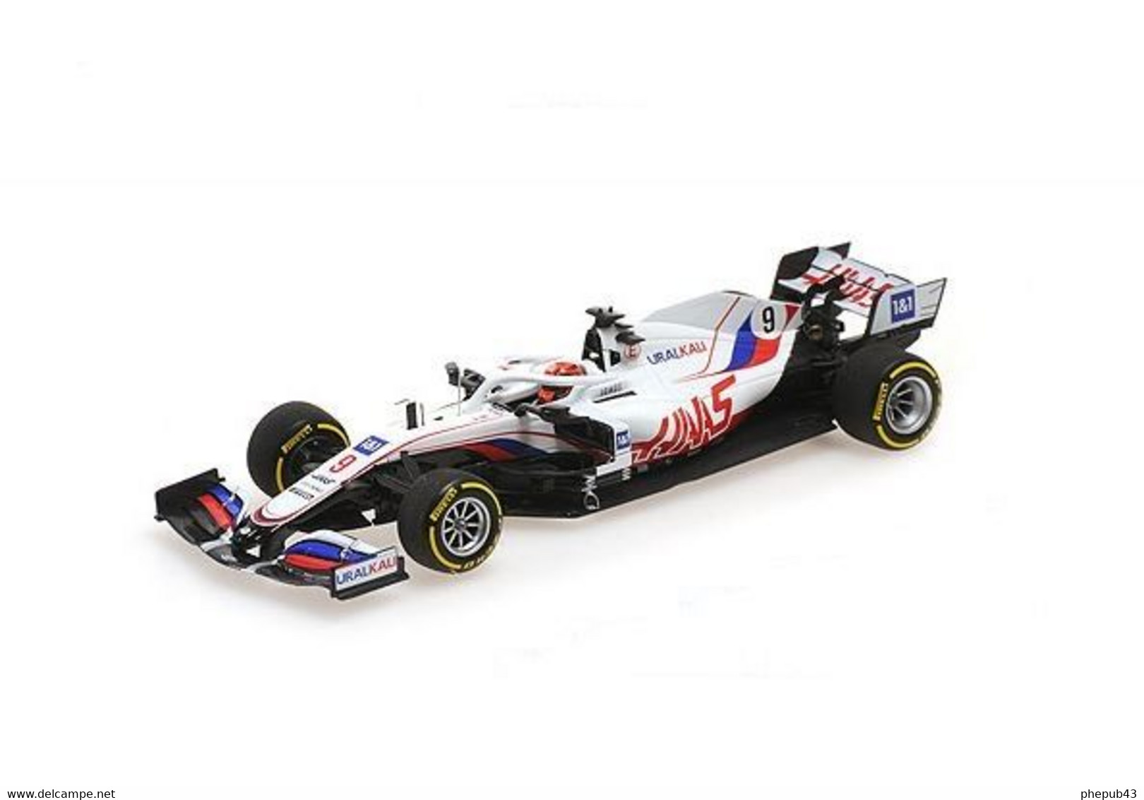 Haas Ferrari F1 VF-21 - Uralkali – N. Mazepin - Bahrain GP FI 2021 #9 - Minichamps - Minichamps