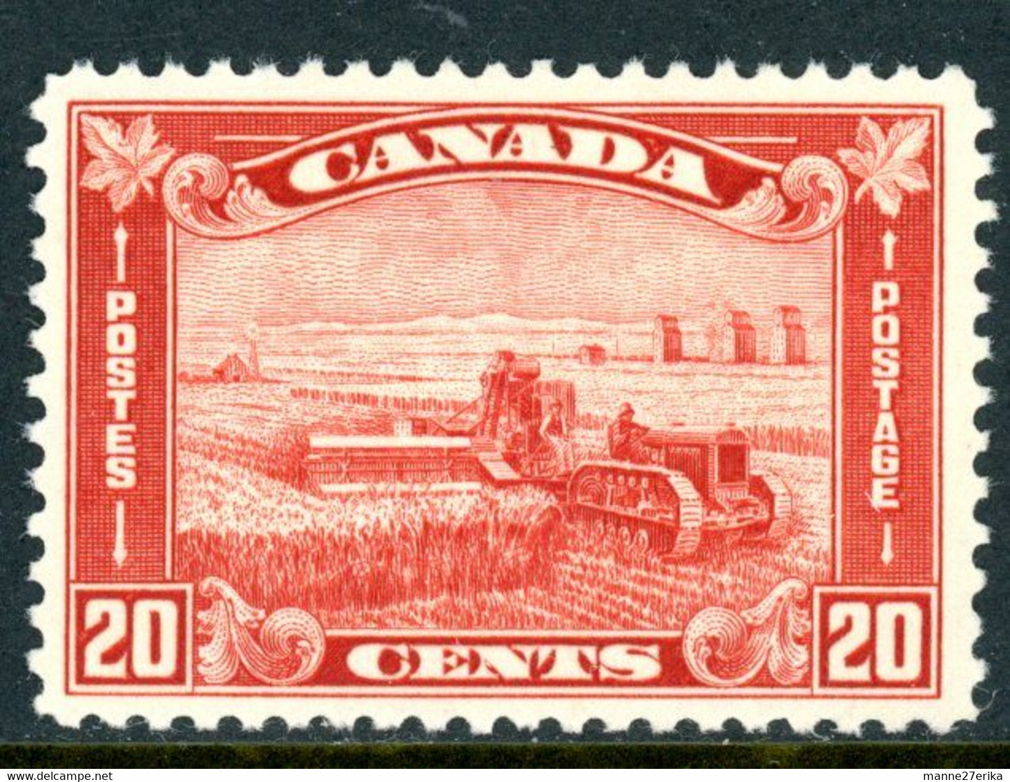 Canada MH 1930-31 Harvesting Wheat - Unused Stamps