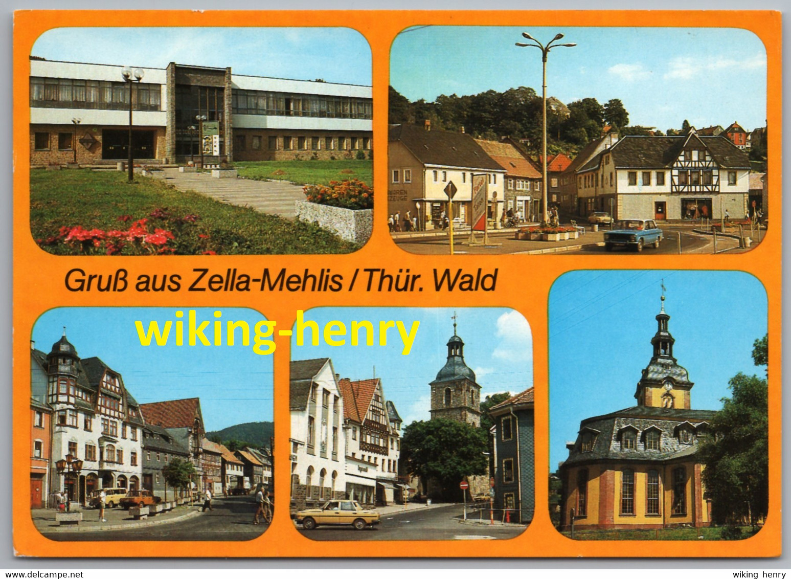 Zella Mehlis - Mehrbildkarte 3 - Zella-Mehlis