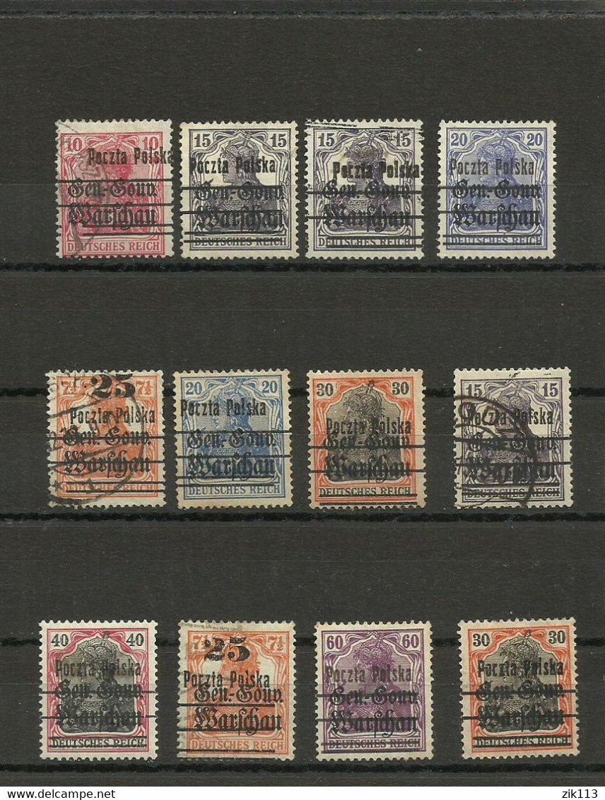 Poland 1918  Used - Used Stamps