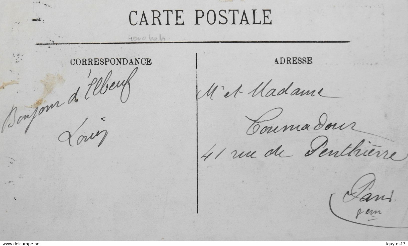 CPA. - [62] Pas De Calais > LUMBRES AVENUE DE LA GARE - Beau Cachet De La Poste Daté 11.9.1905 - BE - Lumbres