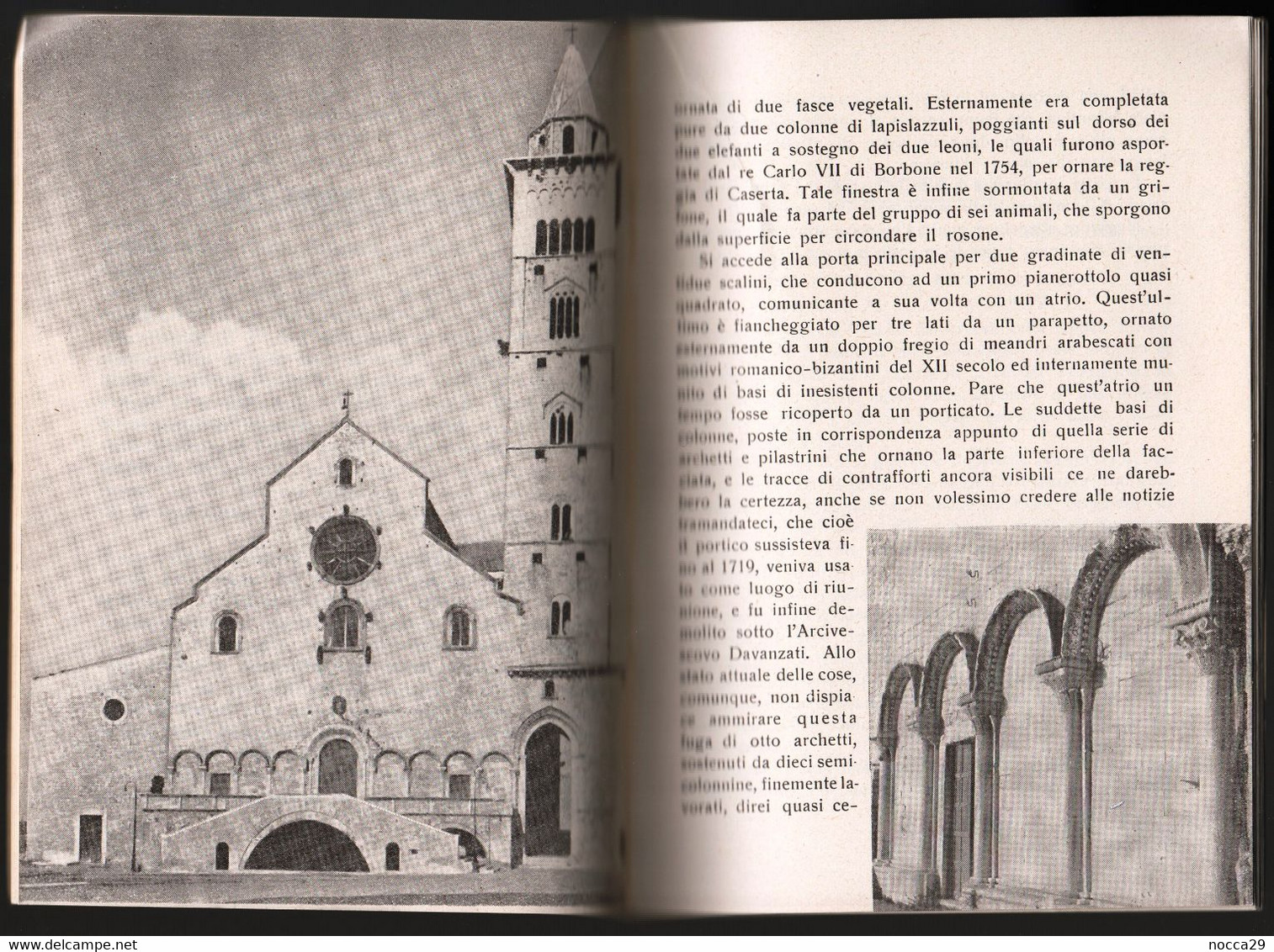 LIBRETTO TURISTICO DEL 1957 - GUIDA DEL DUOMO DI TRANI   (STAMP78) - Toerisme, Reizen