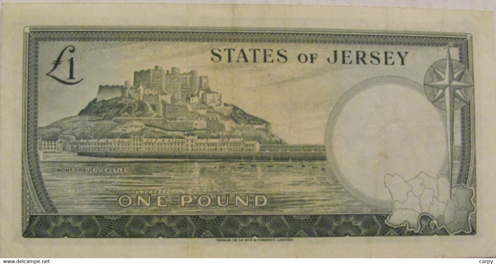 JERSEY Pound 1963 / Very Nice Looking / RARE - 1 Pond