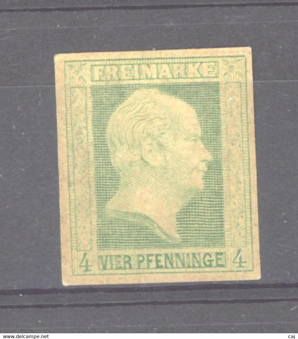 GRX  0921  -  Allemagne  -  Prusse  :  Mi  5  (*)   18 1/3 X 21 1/2 - Mint