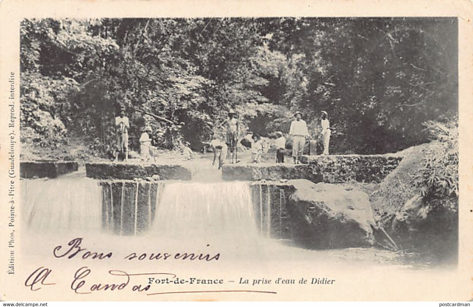 Martinique - FORT De FRANCE - La Prise D'eau De Didier - Ed. Phos - Fort De France