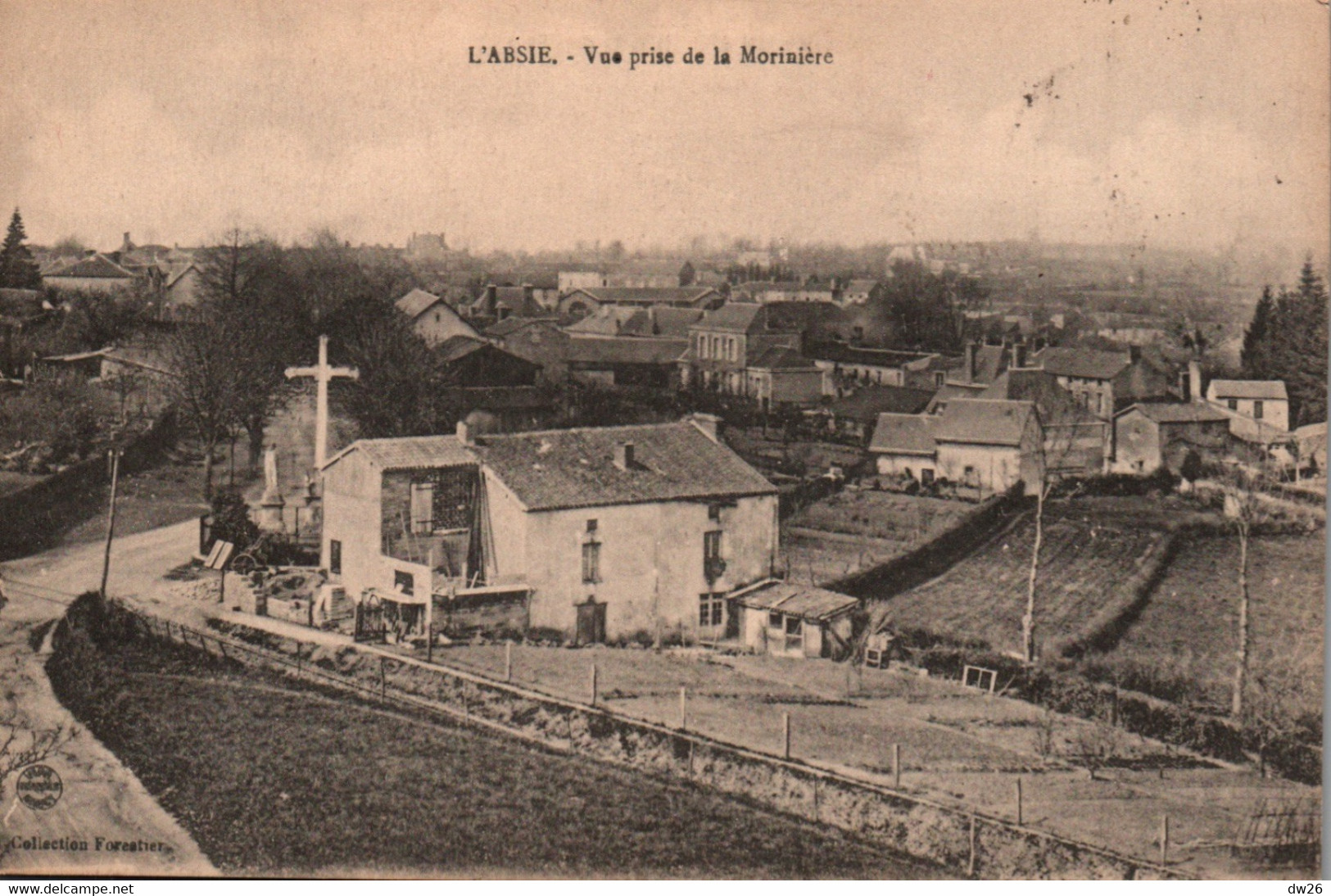 L'Absie (Deux Sèvres) Vue Prise De La Morinière - Collection Forestier - L'Absie