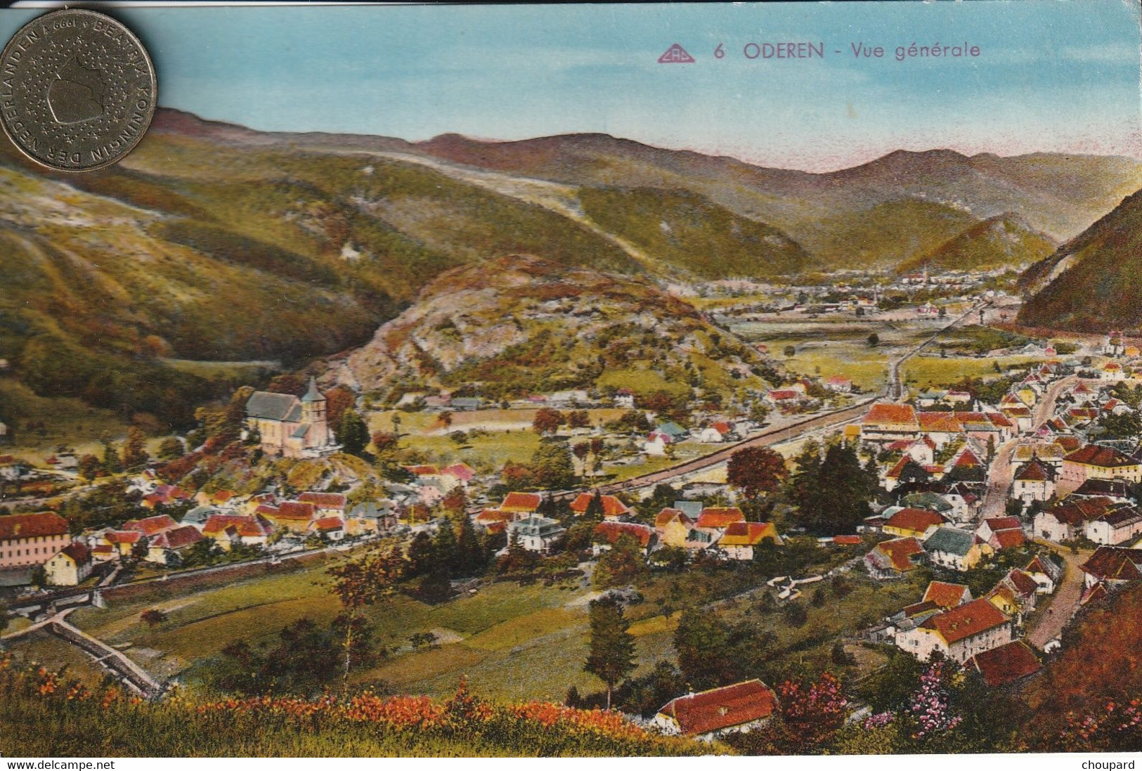 68 - Très Belle Carte Postale Ancienne De ODEREN    Vue Générale - Altri & Non Classificati