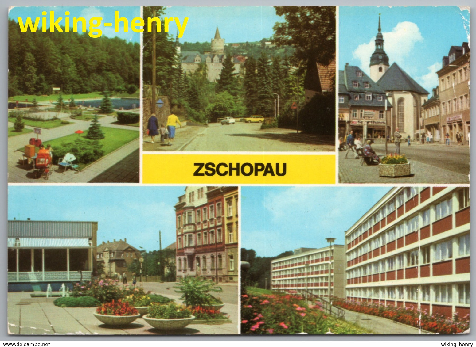 Zschopau - Mehrbildkarte 2 - Zschopau