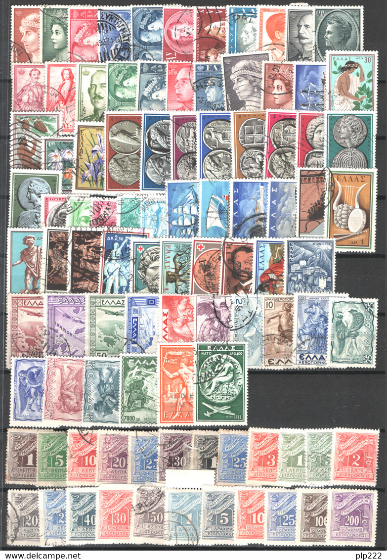 Grecia 1861/1955 Collezione 500val. / Collection 500 val. O/*/MH/Used VF/F