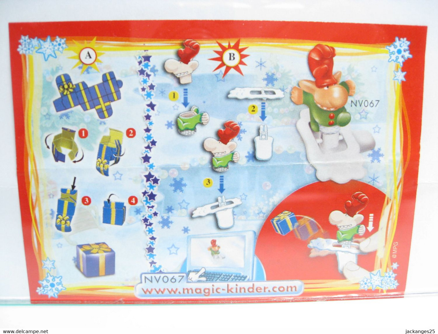 KINDER MPG NV 067  2008 NOEL WEIHNACHTEN CHRISTMAS NAVIDAD  + BPZ - Familles