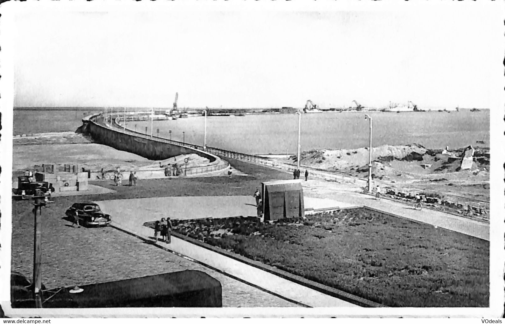 036 341 - CPA - Belgique - Zeebrugge - Havenmuur - Le Môle - Zeebrugge