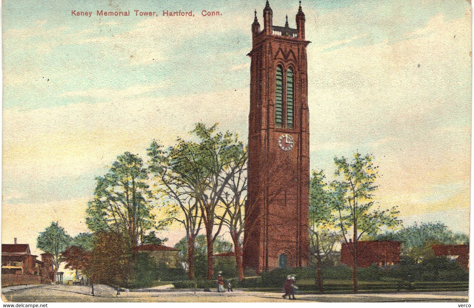 Carte POSTALE  Ancienne  De  HARTFORD - Keney Tower - Hartford