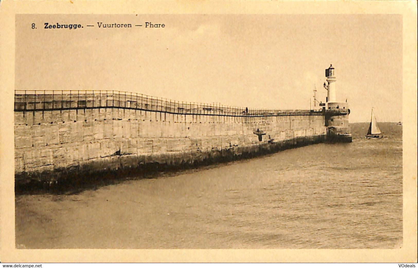 036 357 - CPA - Belgique - Zeebrugge - Vuurtoren - Phare - Zeebrugge