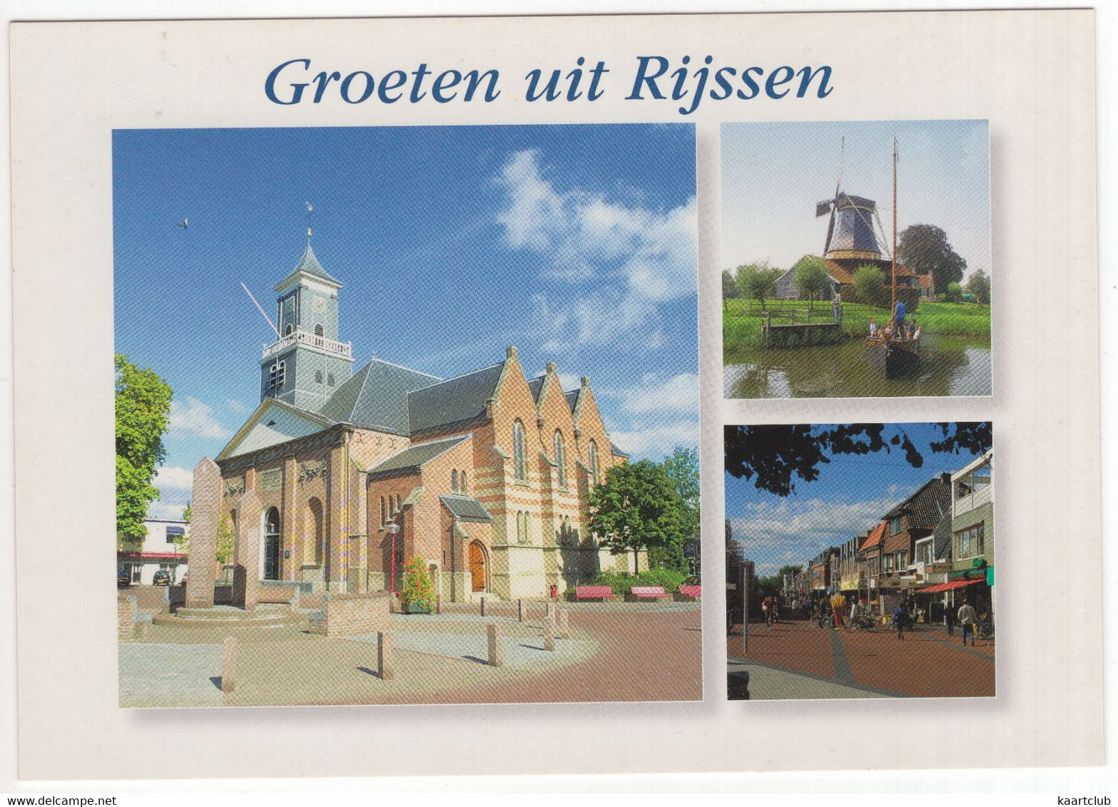 Groeten Uit Rijssen - (Overijssel, Nederland/Holland) - Schildkerk, Molen - Rijssen