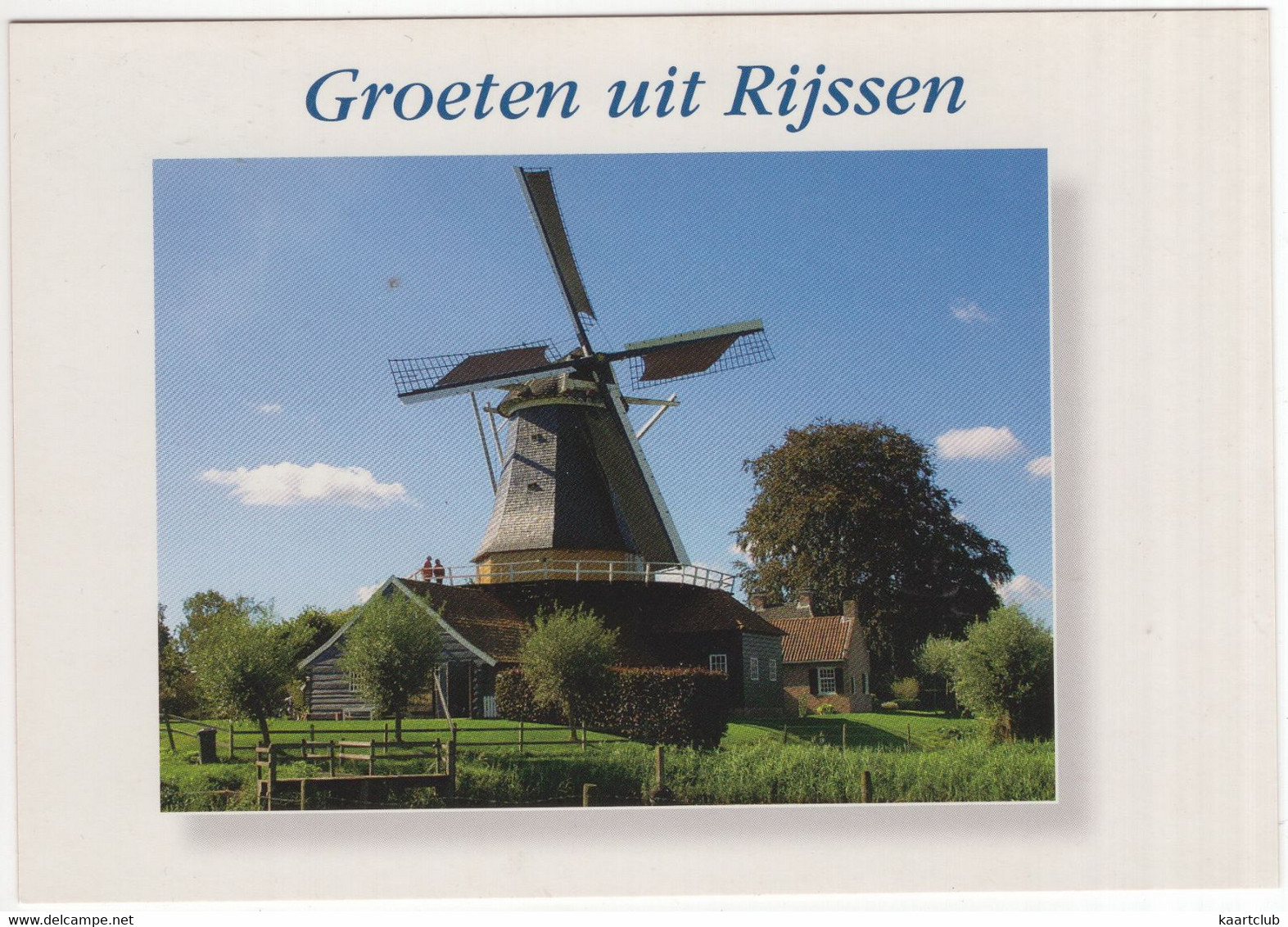 Groeten Uit Rijssen - (Overijssel, Nederland/Holland) - Pelmolen 'Ter Horst' - Moulin/Molen/Mühle/Mill - Rijssen