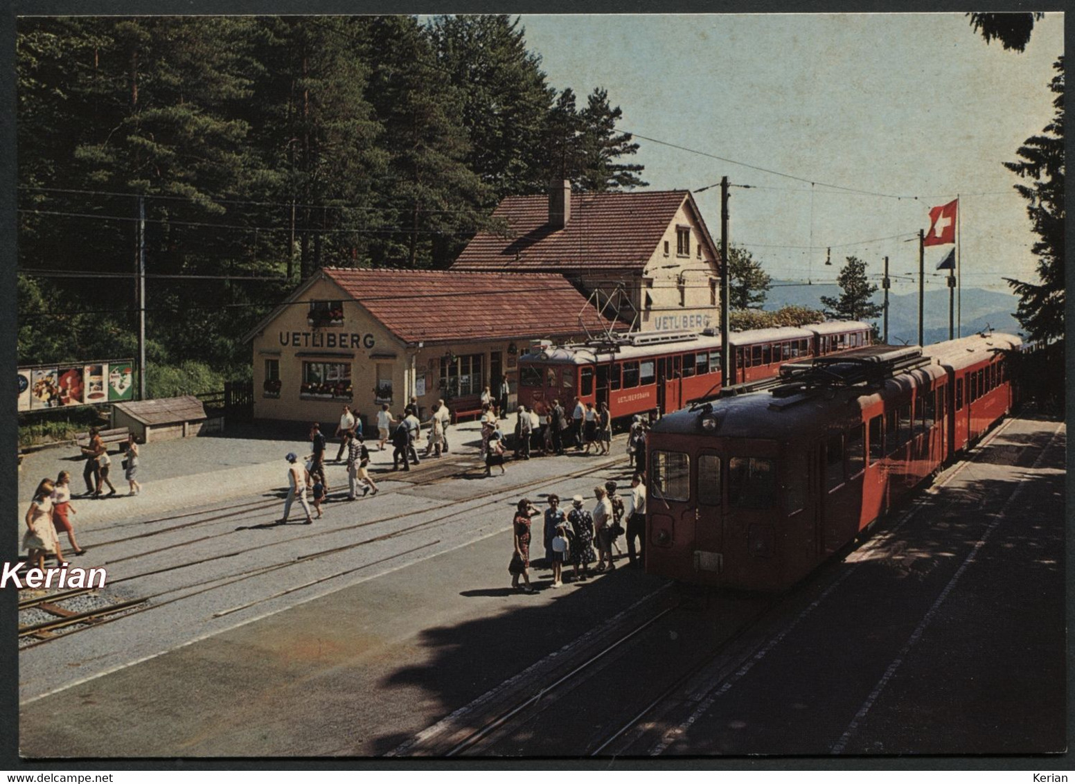 Suisse - Zürich - Üetliberg - Abfahrt Der Üetlibergbahn In Zürich-Selnau - Phot. E. Baumann - Voir 2 Scans - Bauma