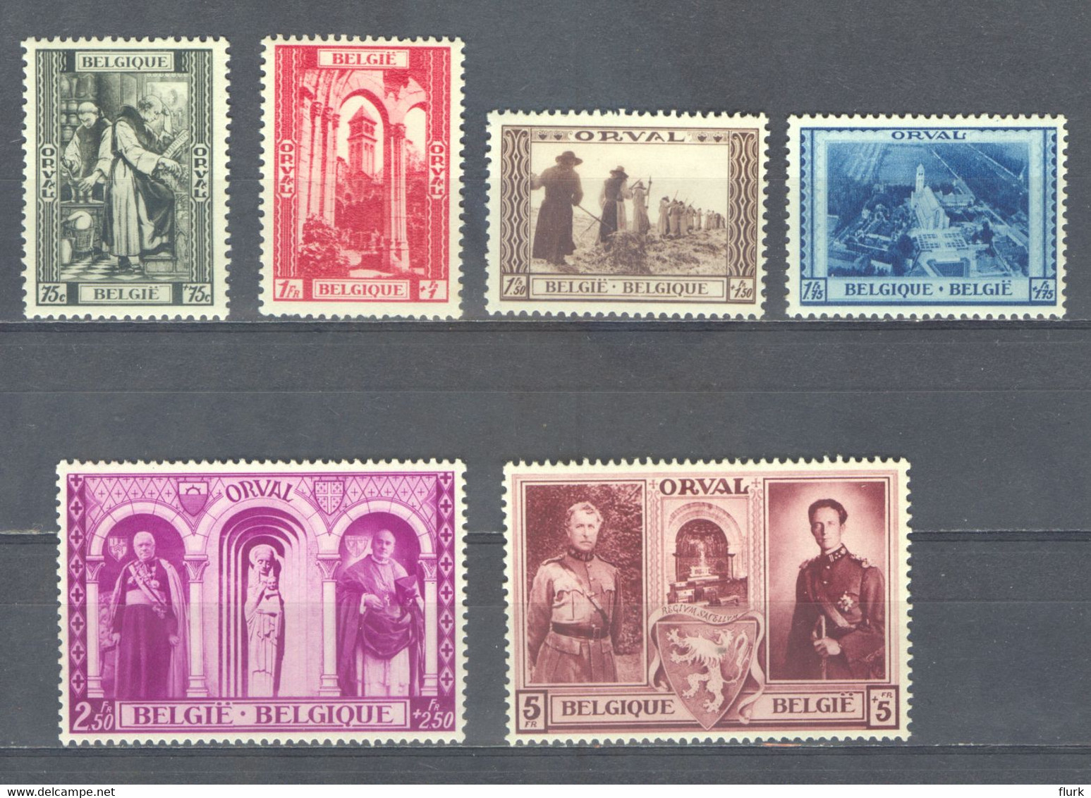 België Nr 513-518 X Cote €31 Perfect - Unused Stamps