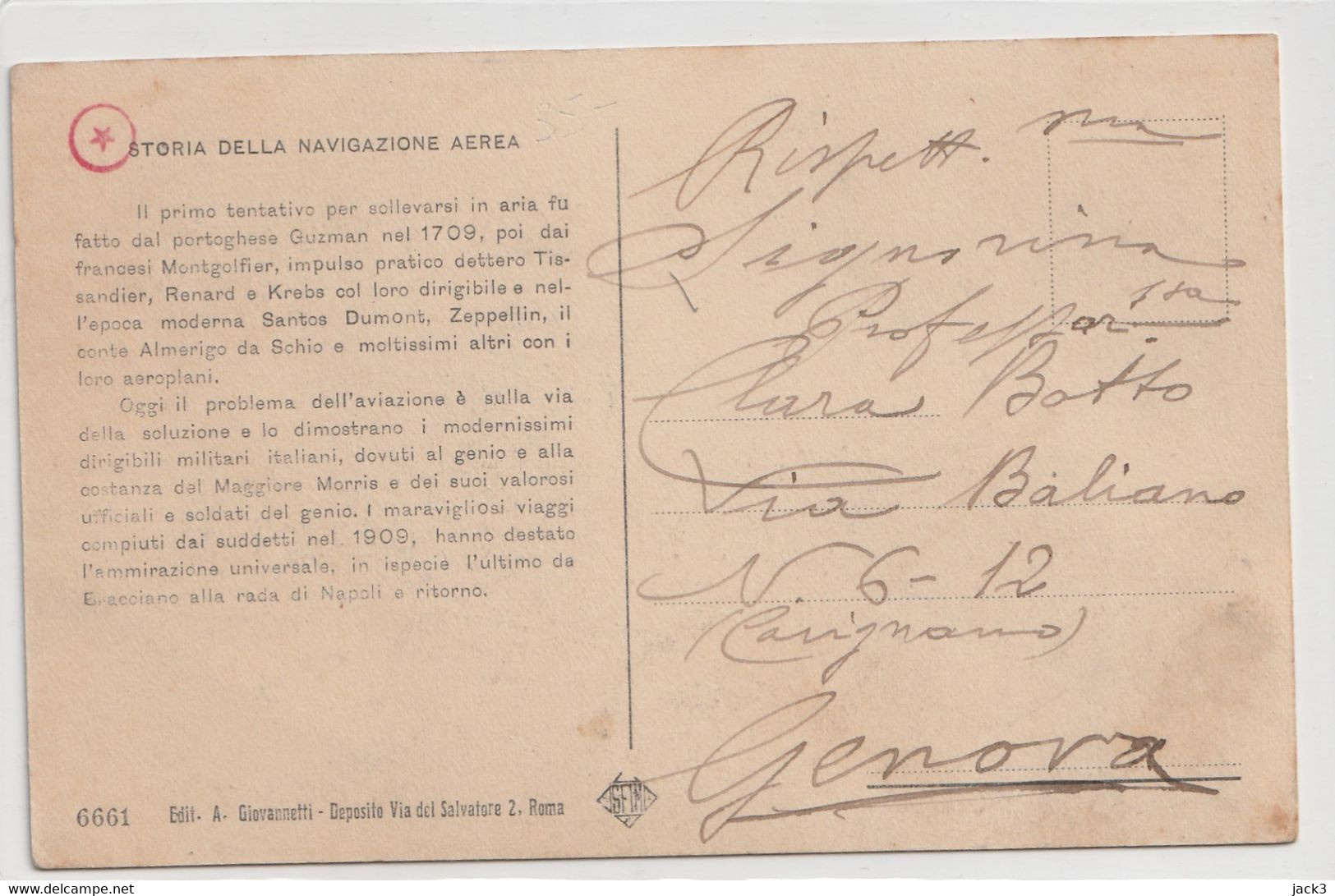 Cartolina - Bracciano - Vigna Di Valle - Il Dirigibile Militare Italiano Sul Terreno - 1909 - Transports