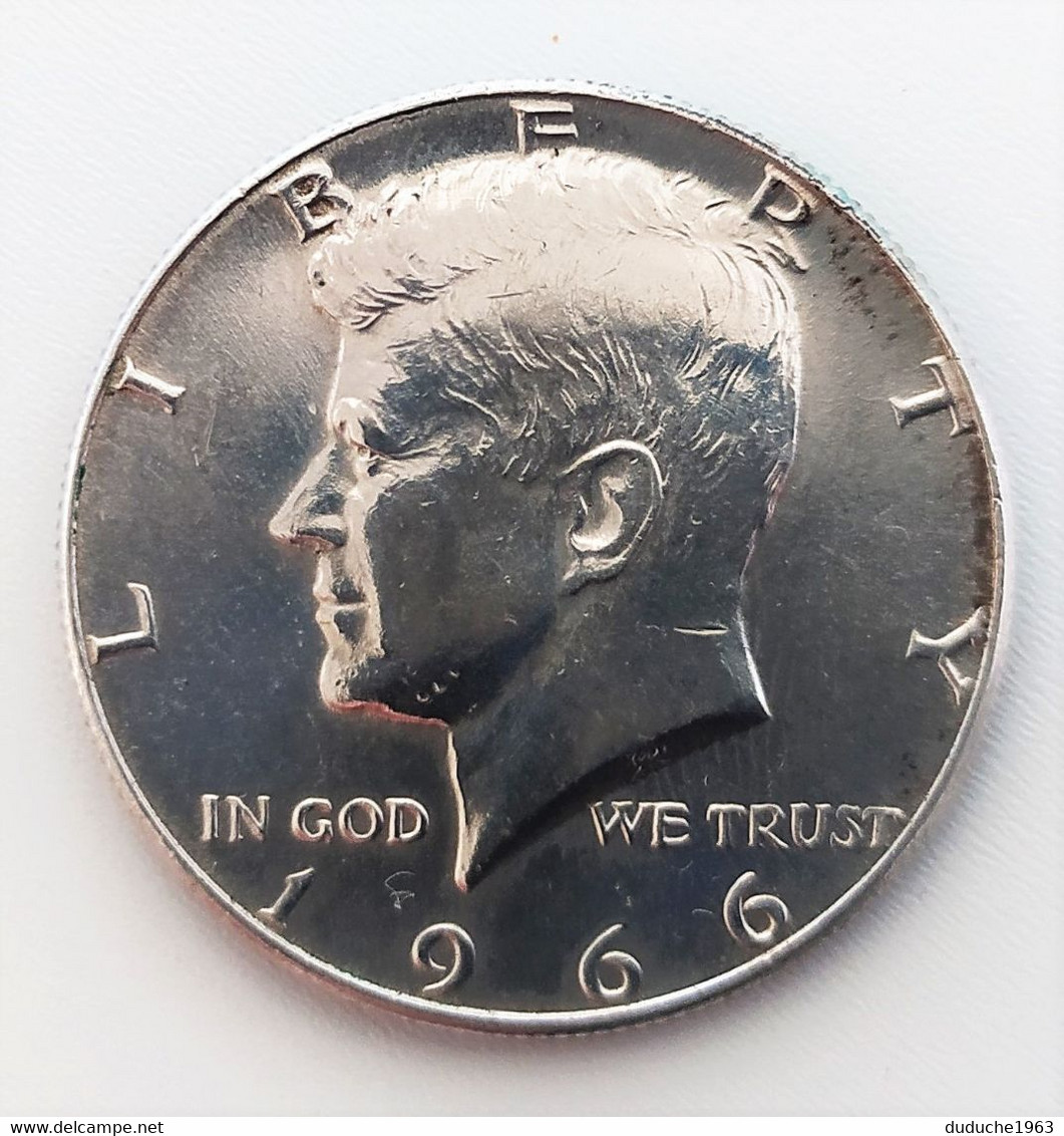 Etats-Unis - Half Dollar Argent 1966 - 1964-…: Kennedy