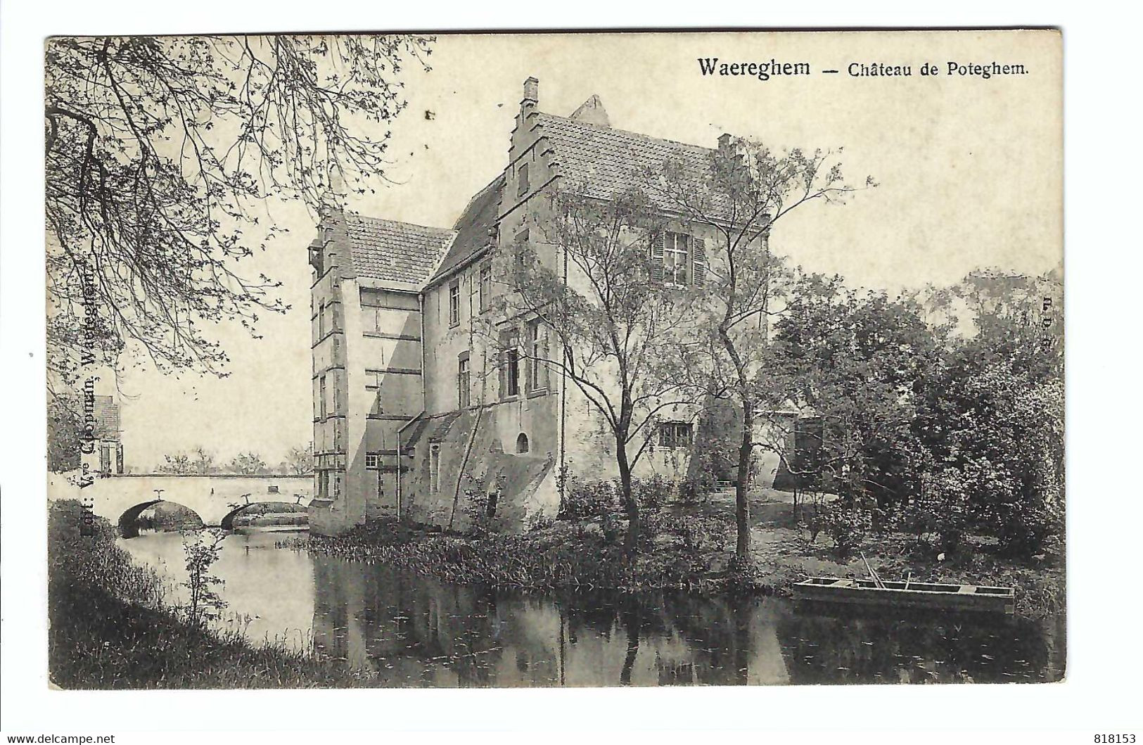 Waregem  Waereghem - Château De Poteghem 1906 - Waregem