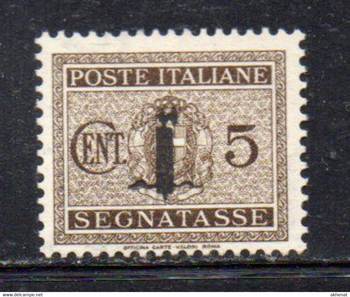 Y2343 - REPUBBLICA SOCIALE GNR 1944 ,  Segnatasse Fascetti Il N. 60  ***  MNH - Impuestos