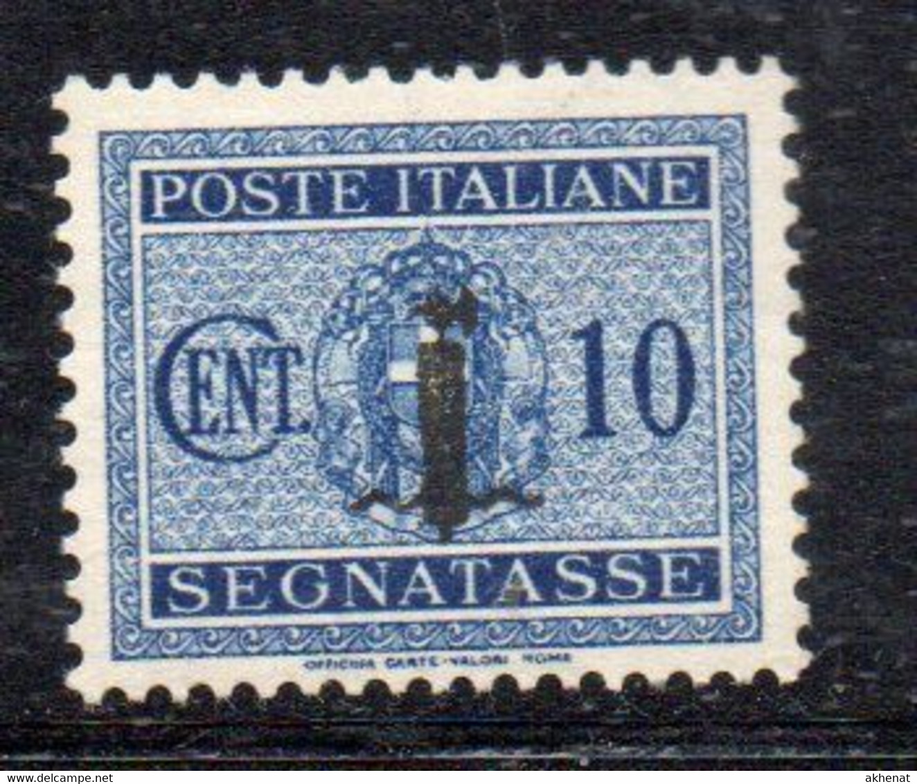 Y2346 - REPUBBLICA SOCIALE GNR 1944 ,  Segnatasse Fascetti Il N. 61  ***  MNH - Taxe