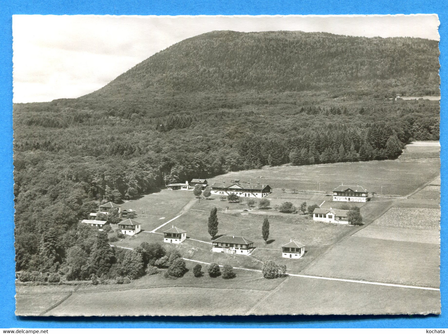 PRO207, Camp De Vaumarcus, 9521, GF, A. Deriaz,circulée 1954 - Vaumarcus