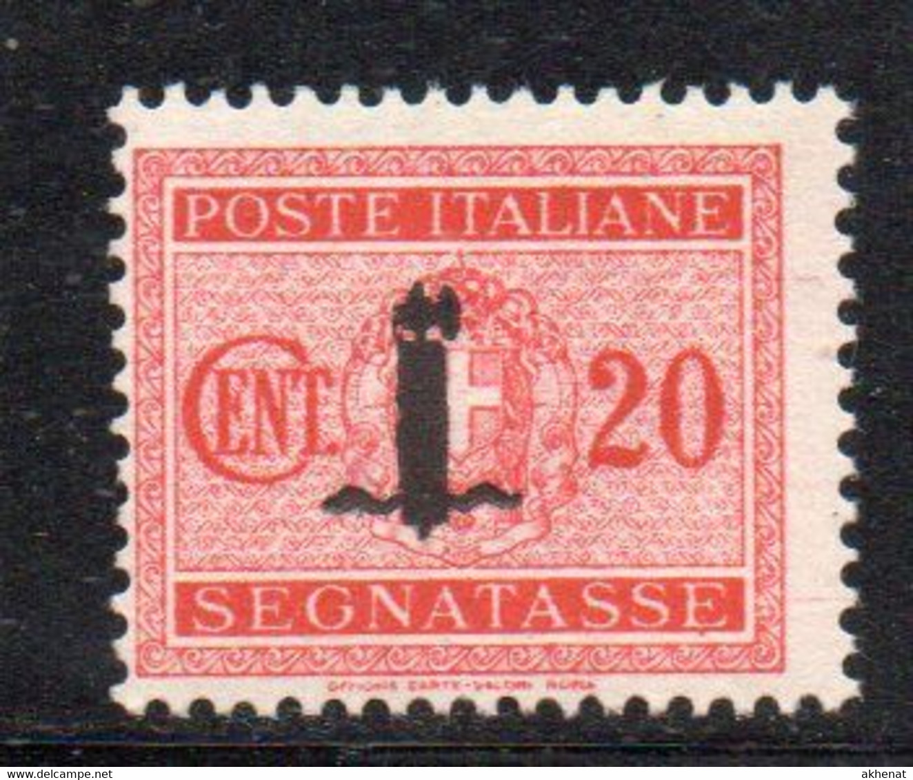 Y2353 - REPUBBLICA SOCIALE GNR 1944 ,  Segnatasse Fascetti Il N. 62  ***  MNH - Strafport