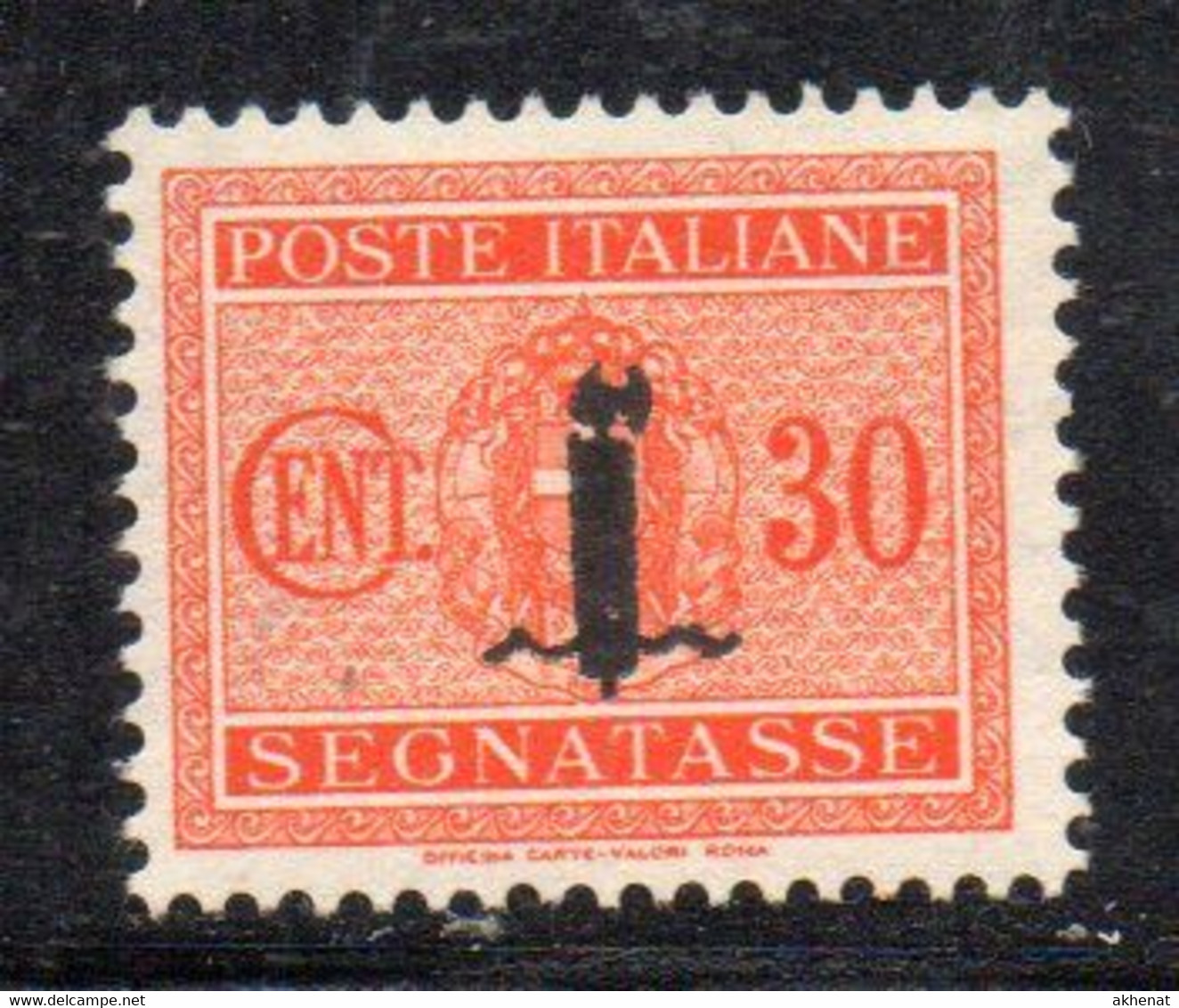 Y2356 - REPUBBLICA SOCIALE GNR 1944 ,  Segnatasse Fascetti Il N. 64  ***  MNH - Portomarken